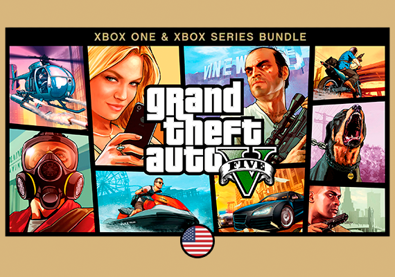 Grand Theft Auto V Cross Gen Bundle Xbox One Xbox Series X S Xbox Live Key UNITED STATES